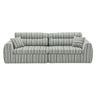 3 Seater, Couch With Throw Pillows For Living Room