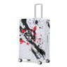 Luggage With Printed Pattern, Combination Lock