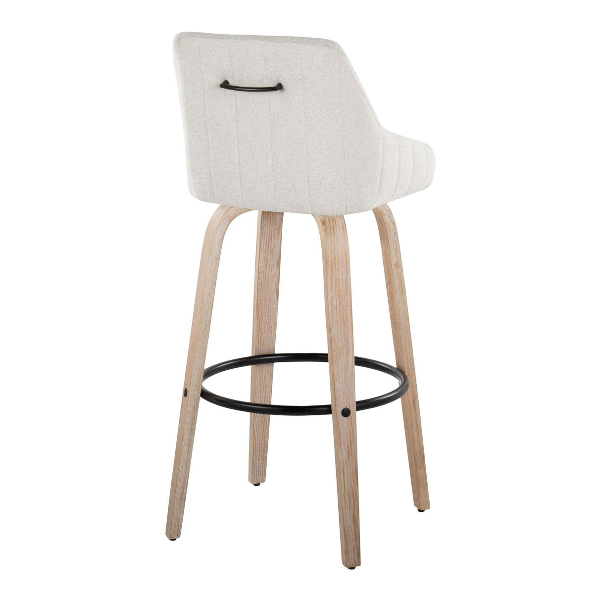 Hannah - 30" Fixed-Height Barstool With Swivel (Set of 2)