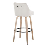 Hannah - 30" Fixed-Height Barstool With Swivel (Set of 2)