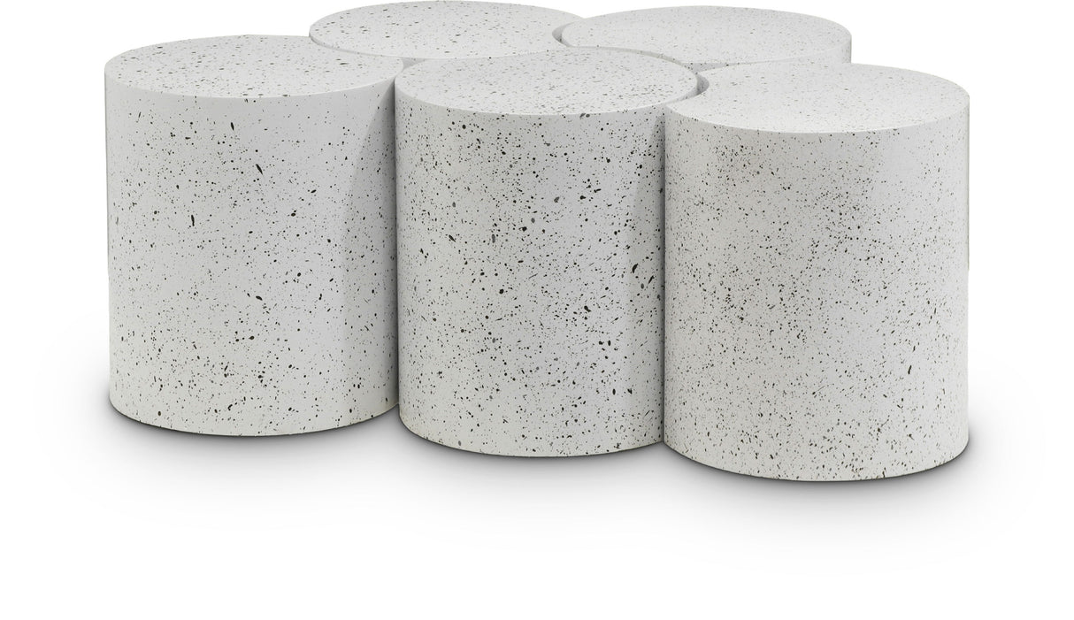 Dimple - 5 Piece Modular Coffee Table - Terazzo Finish