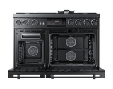 Dacor DOP48C96DLM 48 Inch Dual-Fuel Steam Range angled view