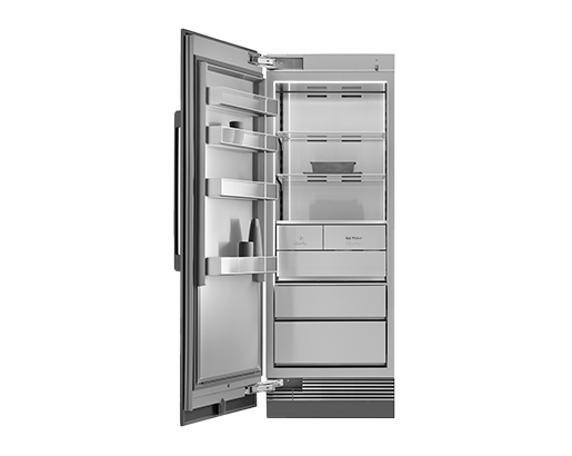 Dacor DRZ30980RAP column freezer angled view