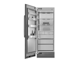 Dacor DRZ30980RAP column freezer angled view