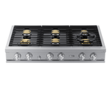 Dacor DTT48T960GS 48 Inch Gas Rangetop angled view