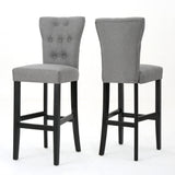 Elegant Barstool Set With Plush Cushioning