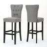 Elegant Barstool Set With Plush Cushioning
