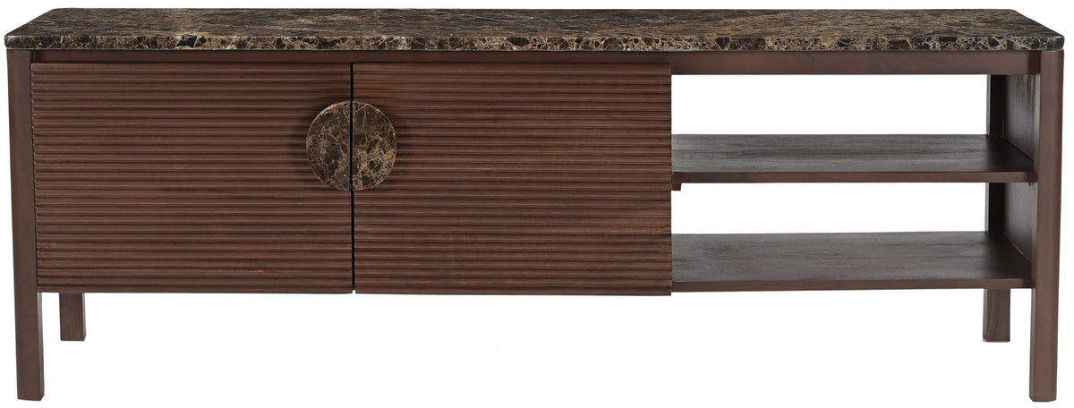 Varenna - 57.25" Acacia Wood Media Console