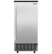 15 in. Stainless-Steel Built-In/Free-Standing Ice Maker, 75lbs/24h, BIM75-BS.