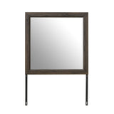 Harry - Mirror, Large Scale Design For Bedroom - Brown