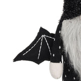 Gnome With Wings Decor, For Halloween Decor - Black White