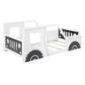 Classic Car Shaped Platform Bed With Wheels