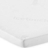 Klamath - 3" Memory Foam Mattress Topper With Breathable Cover And Dual-Layer Support