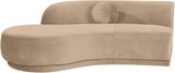 Avra - 86" Velvet Performance Fabric Upholstered Sofa