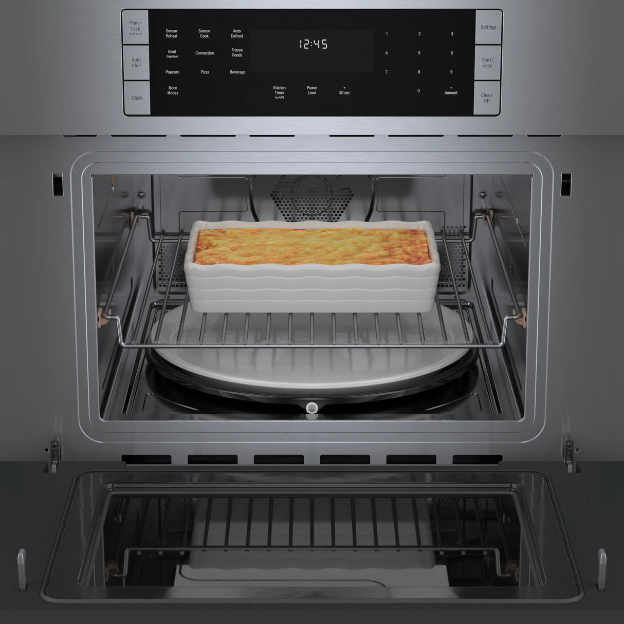 Bosch HMCP0252UC speed oven with casserole dish