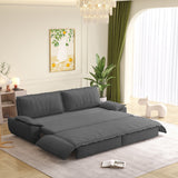 Pull Out 3-In-1 Convertible Sleeper Sofa