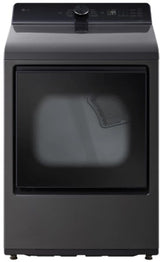 LG DLE8200L electric dryer angled view