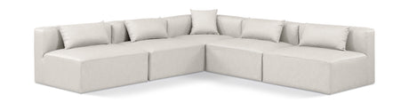 Cube - 5 Piece Modular Corner Armless Sectional