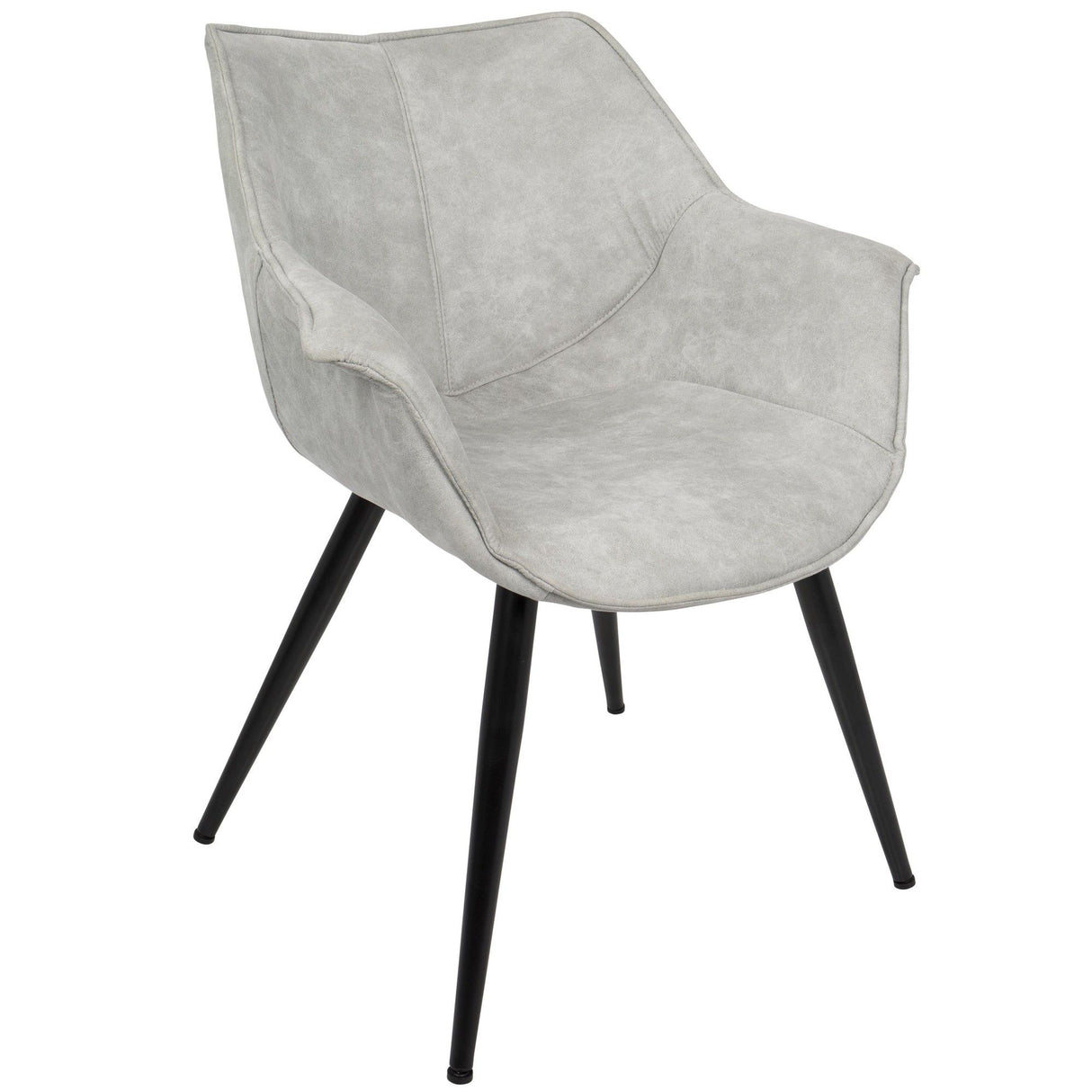 Wrangler - Industrial Accent Chair (Set of 2) - Light Gray