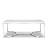 Copley - Coffee Table - Pearl Silver