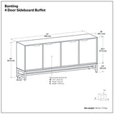 Banting - Door Sideboard Buffet