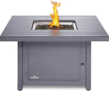 Hamptons Square Patioflame Table , Propane, Grey - (HAMP2GY)