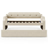 Upholstered Daybed With Trundle