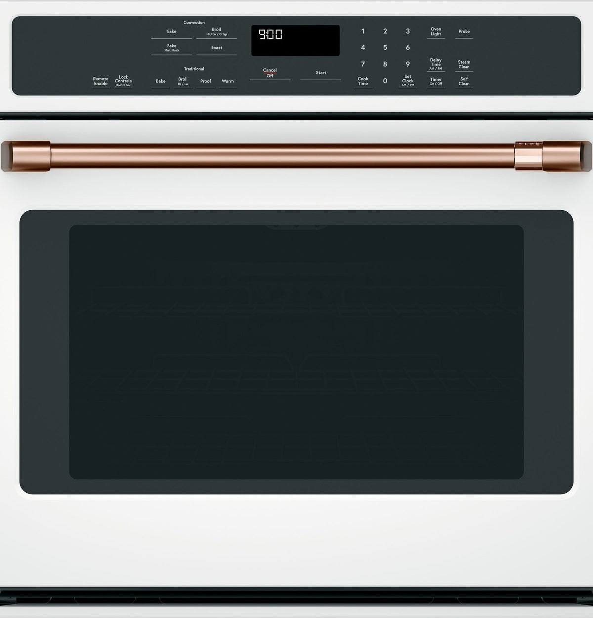 Café CTS90DP4MW2 matte white wall oven lifestyle kitchen view
