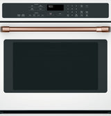 Café CTS90DP4MW2 matte white wall oven lifestyle kitchen view