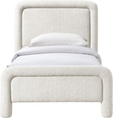 Baylor - Fabric With Interwoven Chenille Upholstered Bed