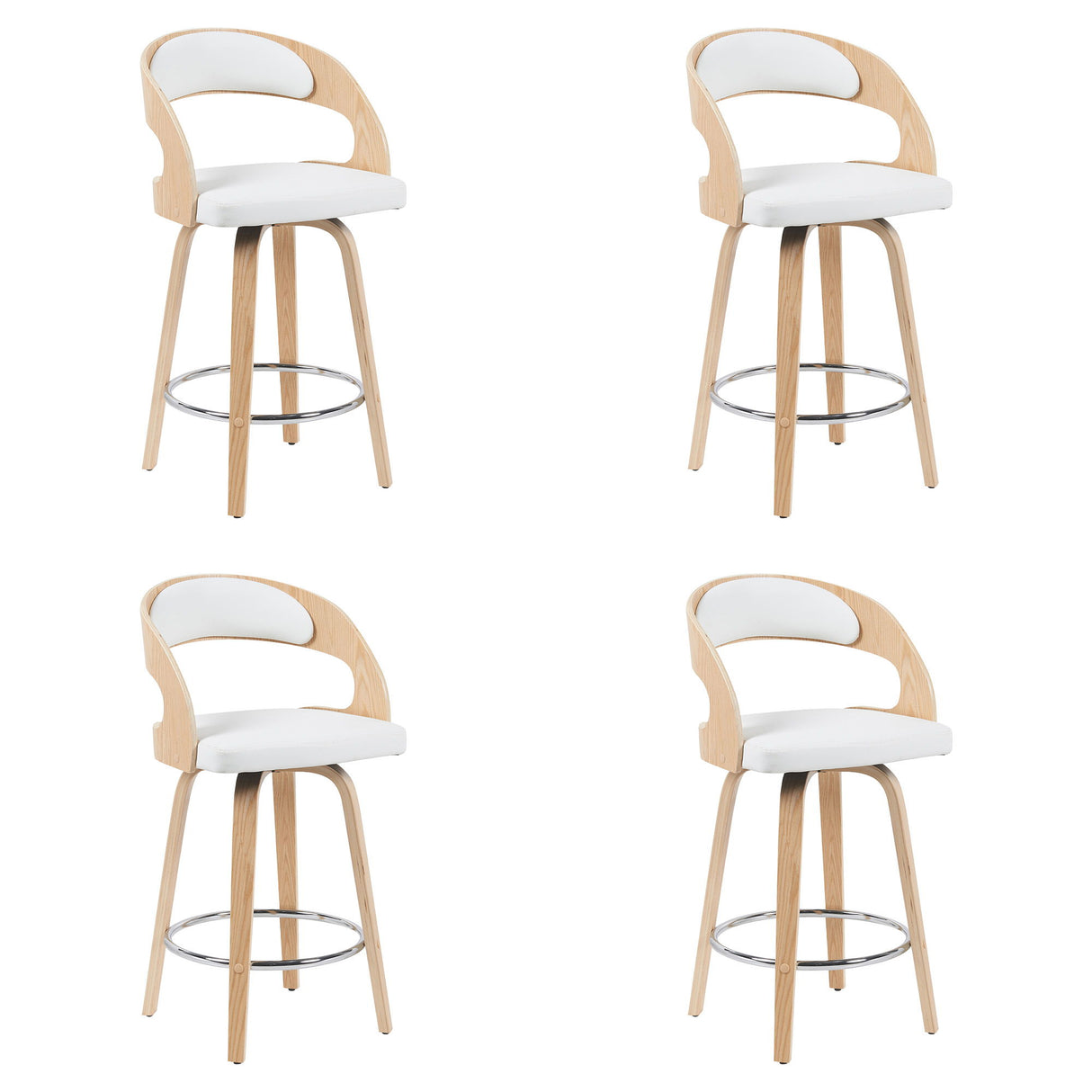 Shelly - 26" Counter Height Swivel Bar Stool