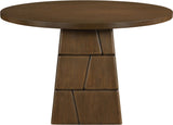 Tavio - 48" Oak Veneer And Solid Wood Dining Table