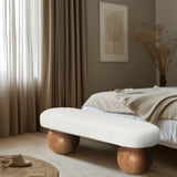 Bowie - Bench - Dark Brown Legs