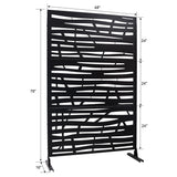 Outdoor & Indoor Privacy Screen Metal Privacy Screen