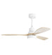 Indoor Ceiling Fan With Dimmable LED Light, 6 Speed Remote ControlLED DC Motor, Reversible Blades