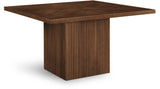 Belinda - Square Oak Veneer Dining Table