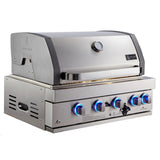 Mont Alpi 400 32-Inch Built-In Natural Gas Grill - MABi400