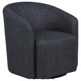 Mossbrook - Fabric Upholstered Swivel Accent Chair