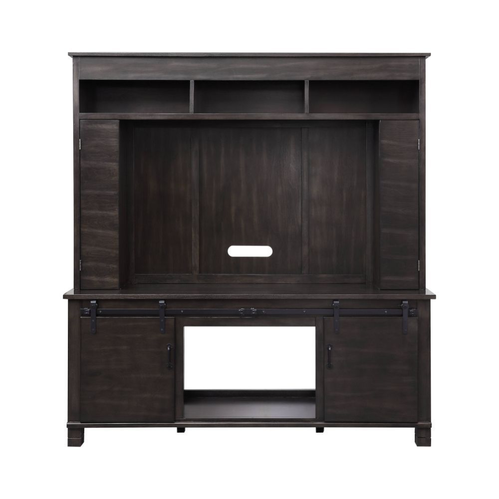 Apison - Entertainment Center Include 91617Fir) - Espresso