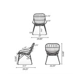 Monsoon - Outdoor Accent Chair With Open Weave Design