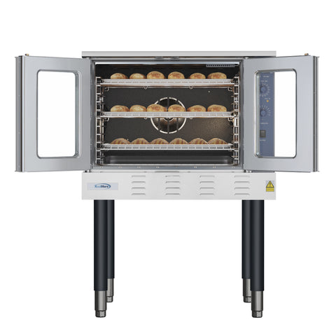 38 in. Full Size Single Deck Commercial LP Convection Oven 54,000 BTU (KM-CCO54-LP)