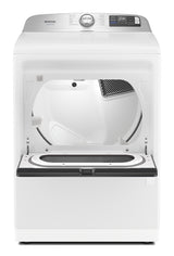 Maytag MED7205RW dryer with hamper style door open