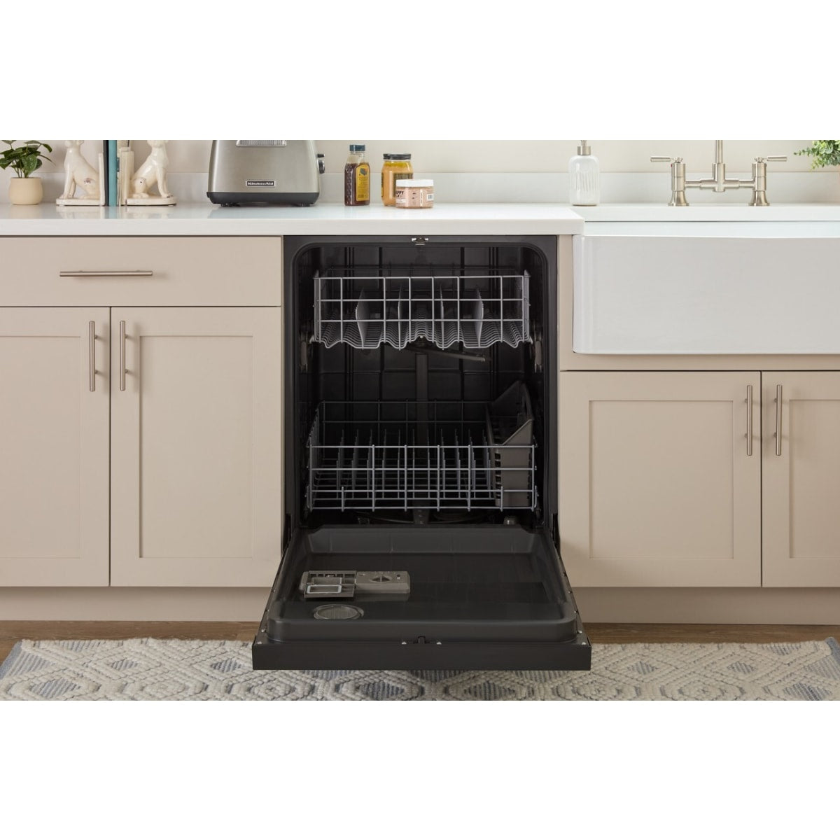 Amana® ADFS2524RS 24" Dishwasher with Midnight Interior Stainless Steel