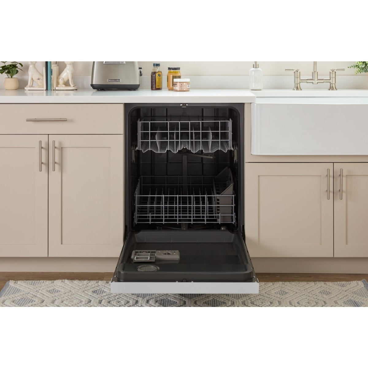 Amana ADFS2524RW 24" Full Console Dishwasher in White