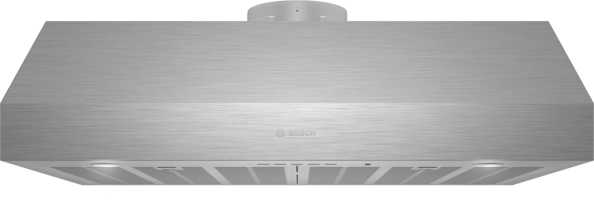 Bosch DUH86553UC 36 inch stainless steel under cabinet smart range hood front view