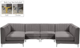 Alina - 6 Piece Modular U-Shaped Sectional