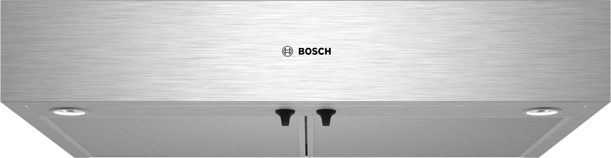 Bosch DUH30253UC 30 inch stainless steel under cabinet range hood front view