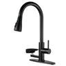3 In 1 Kitchen Faucet With LED Temperature Display, Pull Down Sprayer