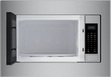 Bosch HMB30155UC built-in microwave oven with left side-opening door open