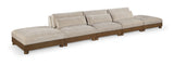 Turin - Fabric Upholstered Modular Sectional - Taupe
